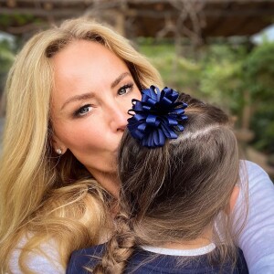 Adriana Karembeu avec sa fille Nina