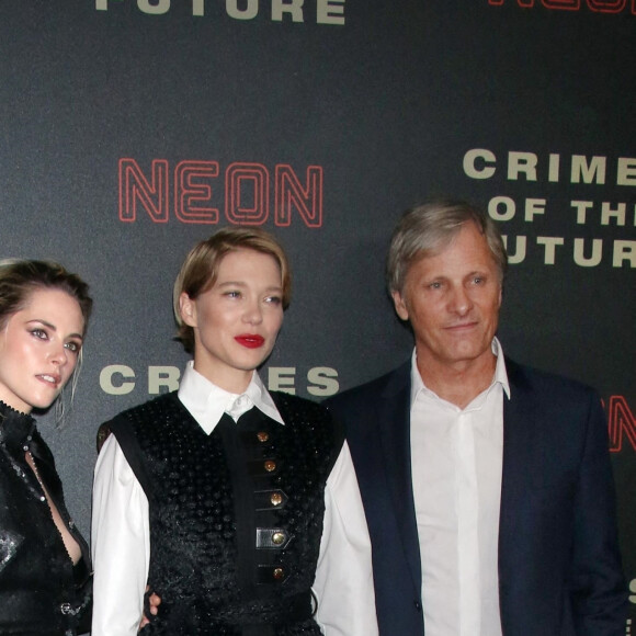 Scott Speedman, Kristen Stewart, L´a Seydoux et Viggo Mortensen à la première du film "Crimes of the Future (les crimes du futur)"