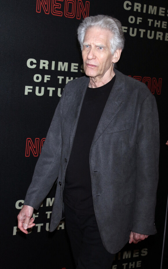 David Cronenberg à la première du film "Crimes of the Future (les crimes du futur)"