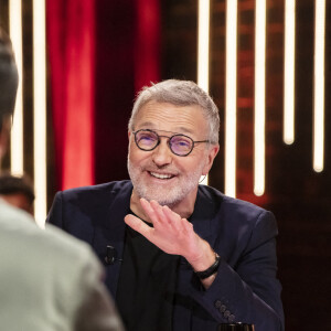 Exclusif - Laurent Ruquier sur le plateau pendant l'émission On Est En Direct (OEED) , présentée par Laurent Ruquier et diffusée en direct le 16 janvier 2021 sur France 2 à Paris. © Jack Tribeca / Bestimage 