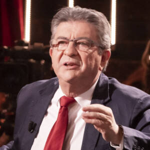 Exclusif - Jean-Luc Mélenchon - Enregistrement de l'émission "On Est En Direct (OEED)", présentée par L.Ruquier et L.Salamé, et diffusée en direct le 30 avril sur France 2