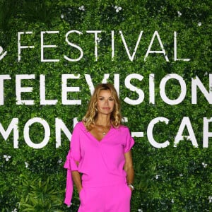 Ingrid Chauvin au photocall de la série "Demain nous appartient" lors du 60ème Festival de Télévision de Monte-Carlo au Grimaldi Forum à Monaco, le 19 juin 2021.