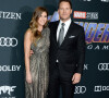 Chris Pratt et sa fiancée Katherine Schwarzenegger - Avant-première du film "Avengers : Endgame" à Los Angeles. 