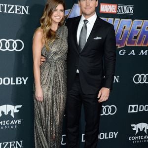 Chris Pratt et sa fiancée Katherine Schwarzenegger - Avant-première du film "Avengers : Endgame" à Los Angeles. 
