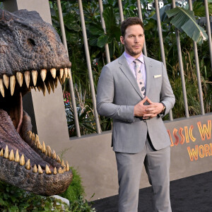 Chris Pratt à la première du film "Jurassic World Dominion" à Los Angeles.