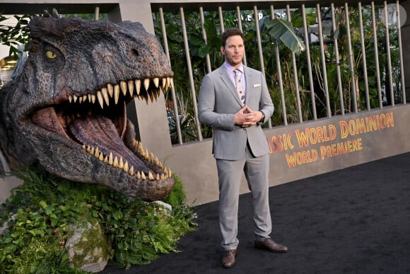 Chris Pratt à la première du film "Jurassic World Dominion" à Los Angeles.