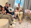 Georgina Rodriguez et Cristiano Ronaldo en famille sur Instagram