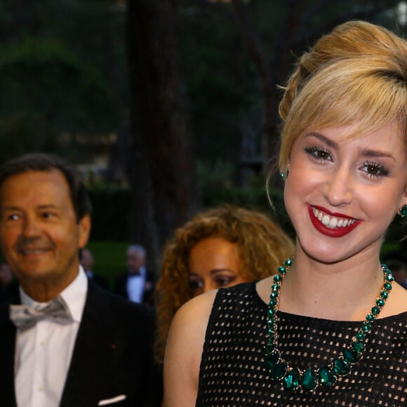 Jazmin Grace Grimaldi (la fille du Prince Albert II de Monaco) - Arrivée des people à la soirée de l'Automobile Club de Monaco au Sporting Monaco dans le cadre du 74ème Grand Prix de Formule 1 de Monaco le 29 mai 2016. 