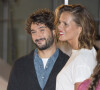 Laure Manaudou et son compagnon Jérémy Frérot - Cérémonie des NRJ Music Awards au Palais des Festivals à Cannes.