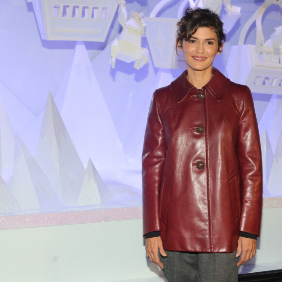 Audrey Tautou - Inauguration des décorations de Noël des Galeries Lafayette à Paris, le 8 novembre 2016. © CVS/Bestimage 