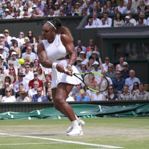 Simona Halep remporte la finale femme du tournoi de Wimbledon "Serena Williams - Simona Halep (2/6 - 2/6)" à Londres, le 13 juillet 2019. 