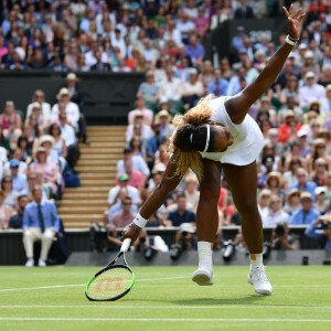 Simona Halep remporte la finale femme du tournoi de Wimbledon "Serena Williams - Simona Halep (2/6 - 2/6)" à Londres, le 13 juillet 2019.  Simona Halep wins the women 's final of the Wimbledon tournament "Serena Williams - Simona Halep (2/6 - 2/6)" in London on July 13th, 2019. 