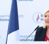 Déclaration de Marine Le Pen le soir du premier tour des élections législatives à Hénin-Beaumont le 12 juin 2022