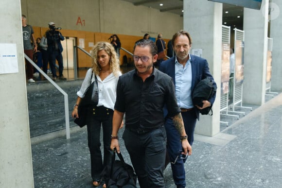 Jean-Baptiste Alary, Emmanuelle Franck et Alexandre Martin, les avocats de Cédric Jubillar - 9 juin 2022 au tribunal de Toulouse