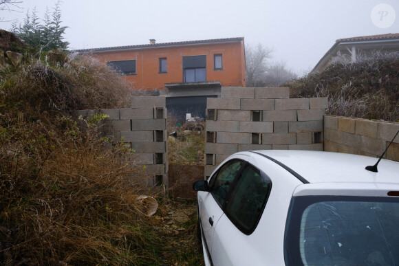 La maison des Jubillar à Cagnac-les-Mines prises en photo en janvier 2022