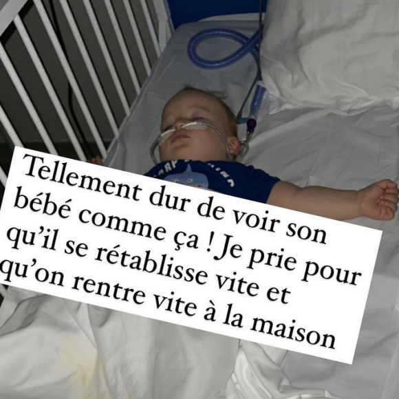 Julia Paredes révèle que son bébé Vittorio âgé de 1 an a été hospitalisé - Instagram