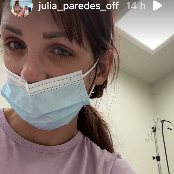 Julia Paredes révèle que son bébé Vittorio âgé de 1 an a été hospitalisé - Instagram