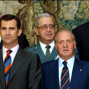 Le Roi Juan Carlos d'Espagne et Famille Royale Espagnole, en 2003