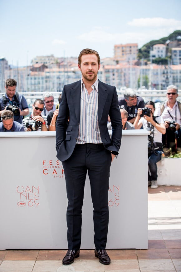 Ryan Gosling - Photocall du film "The Nice Guys" lors du 69ème Festival International du Film de Cannes. Le 15 mai 2016 © Borde-Moreau / Bestimage 