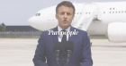 Emmanuel Macron en Ukraine : rares images de l'intérieur son luxueux avion présidentiel