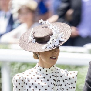 Le prince William, duc de Cambridge, et Catherine (Kate) Middleton, duchesse de Cambridge, lors du quatrième jour de la Royal Ascot 2022 à l'hippodrome d'Ascot dans le Berkshire, Royaume Uni, le 17 juin 2022. 