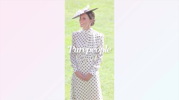 Kate Middleton très chic en robe à pois : un look onéreux et clin d'oeil à Diana au Royal Ascot