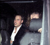 Le prince William et Kate Middleton quittent The Embassy Club, à Londres.