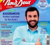 Laurent Ournac fait la une du magazine "Nous Deux", mardi 21 juin 2022.