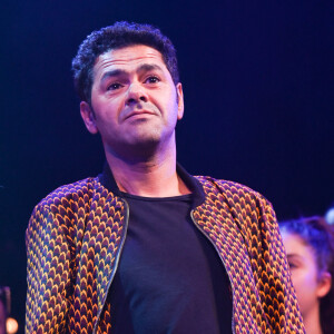 Jamel Debbouze - Finale du Trophée d'Impro Culture & Diversité, au Théâtre de la Madeleine Paris. © Coadic Guirec / Bestimage