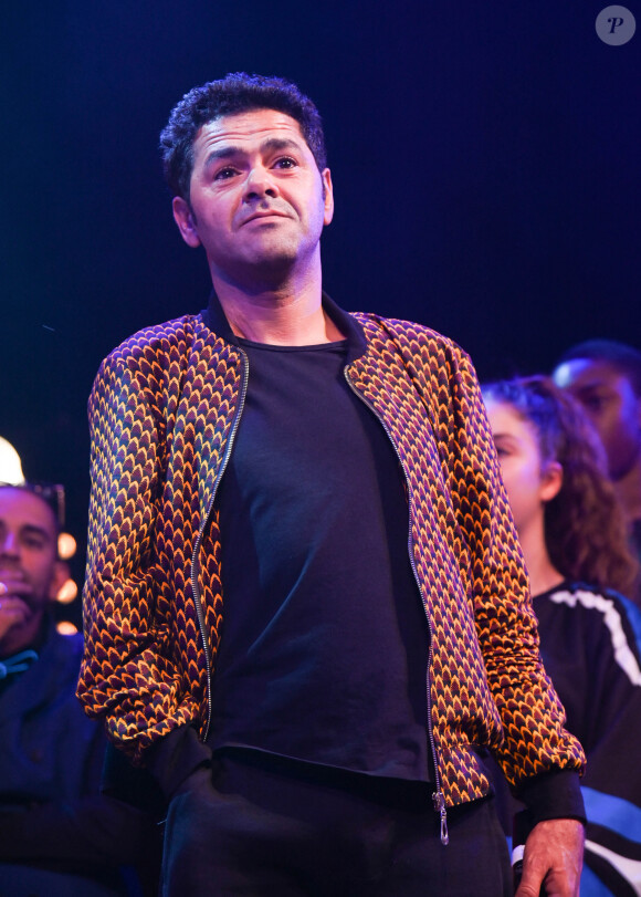 Jamel Debbouze - Finale du Trophée d'Impro Culture & Diversité, au Théâtre de la Madeleine Paris. © Coadic Guirec / Bestimage