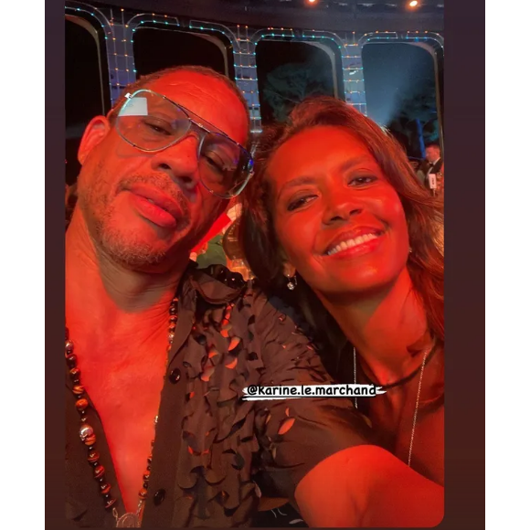 Karine Le Marchand et son ex JoeyStarr se retrouvent à Monte-Carlo à l'occasion du Festival de Télévision - Instagram
