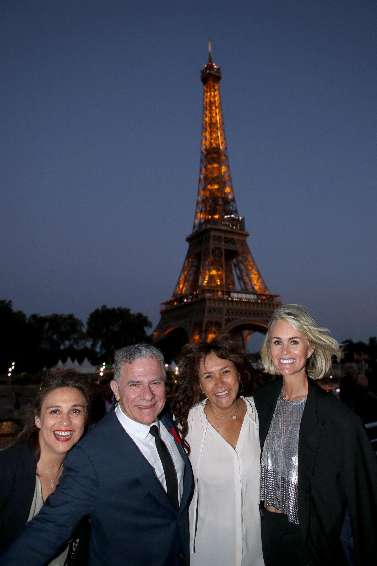 Photo : Exclusif - Tonie Behar, Thierry Chassagne et sa femme Rose