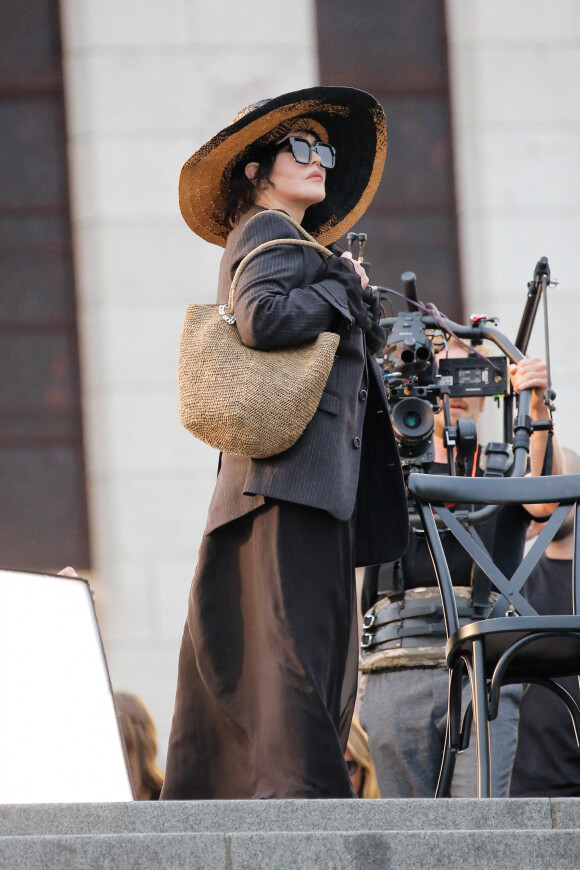 Isabelle Adjani - Arrivées au défilé de mode Hommes printemps-été "AMI" au Sacré Coeur à Paris. Le 23 juin 2022 © Veeren-Christophe Clovis / Bestimage 