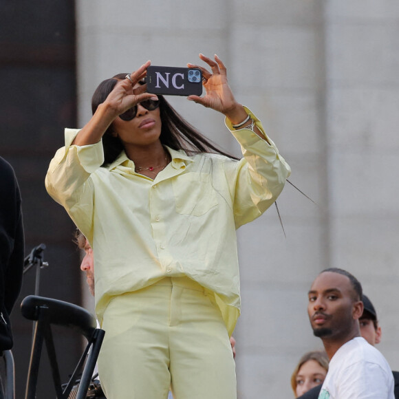 Naomi Campbell - Arrivées au défilé de mode Hommes printemps-été "AMI" au Sacré Coeur à Paris. Le 23 juin 2022 © Veeren-Christophe Clovis / Bestimage 