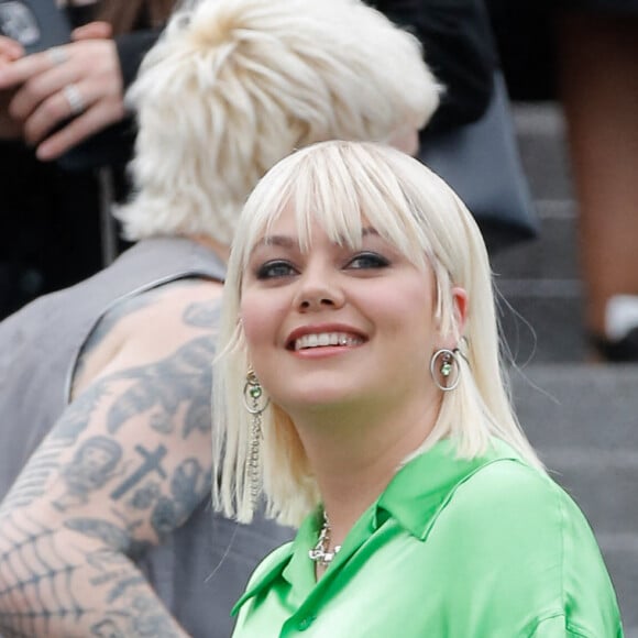 Louane Emera - Arrivées au défilé de mode Hommes printemps-été "AMI" au Sacré Coeur à Paris. Le 23 juin 2022 © Veeren-Christophe Clovis / Bestimage 