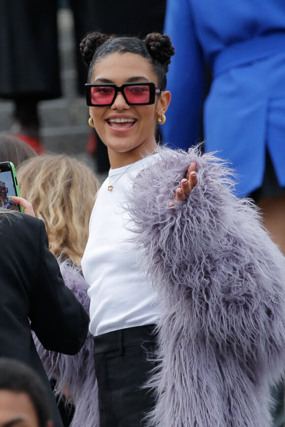 Olivia Dean - Arrivées au défilé de mode Hommes printemps-été "AMI" au Sacré Coeur à Paris. Le 23 juin 2022 © Veeren-Christophe Clovis / Bestimage 