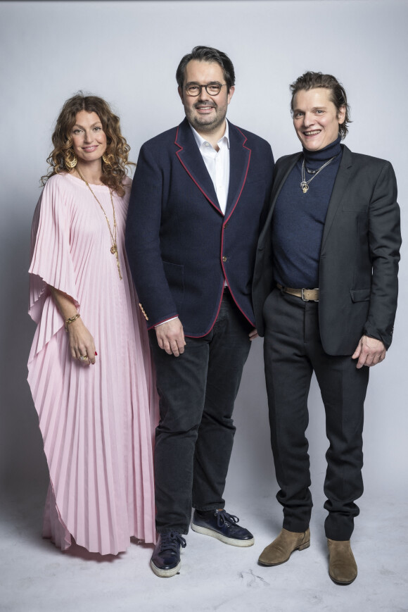 Exclusif -  Aurélie Saada, Jean-François Piège, Benabar - Backstage - Enregistrement de l'émission "La Chanson secrète 11" à Paris, diffusée le 24 juin sur TF1.