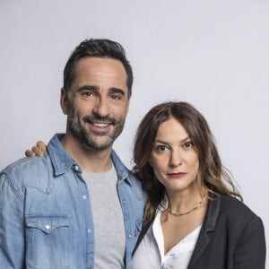 Exclusif - Florent Peyre, Anne-Sophie Aparis - Backstage - Enregistrement de l'émission "La Chanson secrète 11" à Paris, diffusée le 24 juin sur TF1.