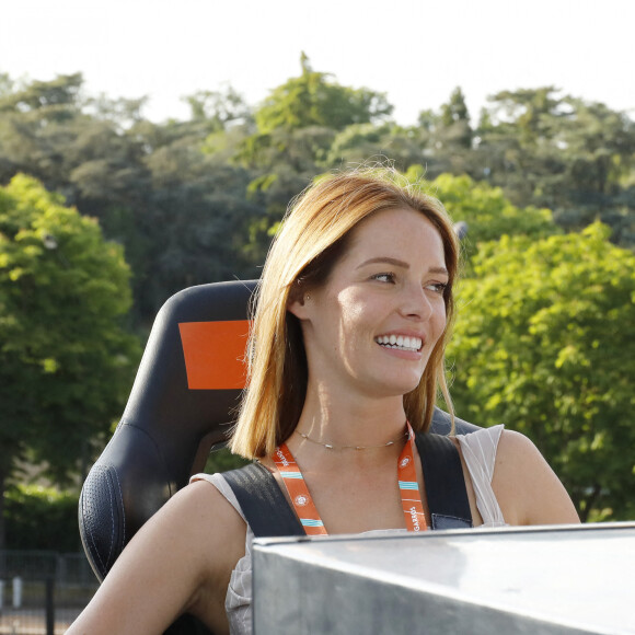 Maëva Coucke (Miss France 2018) à Paris le 17 mai 2022. © Marc Ausset-Lacroix/Bestimage 