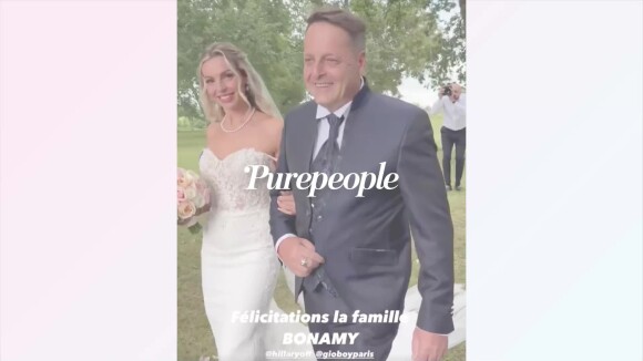 Mariage d'Hillary et Giovanni : Ses époustouflantes robes de mariées dévoilées