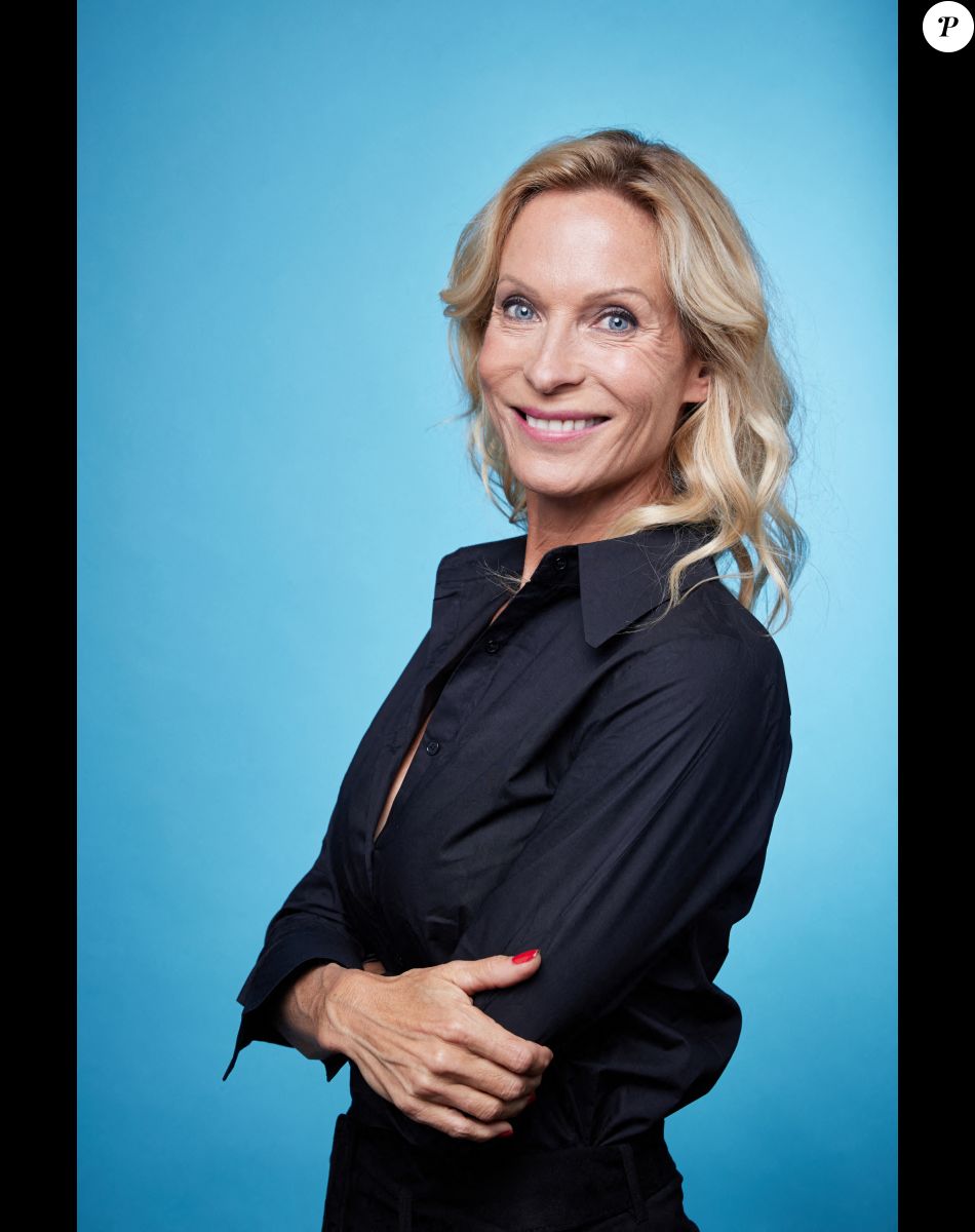 Rebecca Hampton - Studio - Enregistrement de l'émission "Duos Mystères" à la Seine Musicale à Paris. © Gaffiot-Moreau / Bestimage