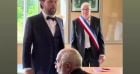 Gérard Jugnot du mariage de son fils Arthur. Instagram, juin 2022.