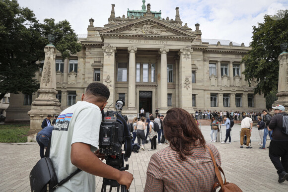 Premier jour du procès de Jean-Marc Reiser, accusé de meurtre de l'étudiante Sophie Le Tan en 2018, au palais de justice de Strasbourg, France, le 27 juin 2022. © Elyxandro Cegarra/Panoramic/Bestimage