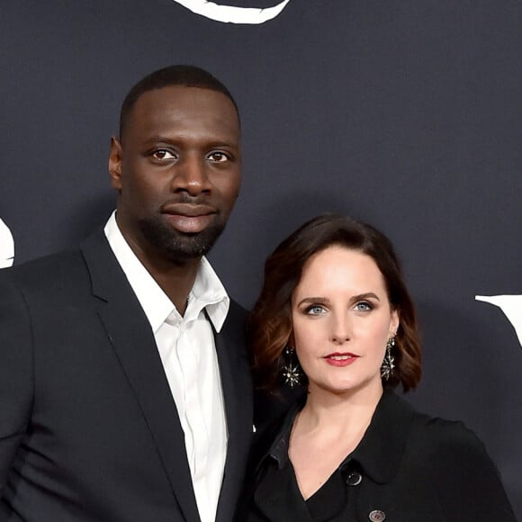 Omar Sy et sa femme Hélène à la première du film "The Call of the Wild" à Los Angeles, le 13 février 2020.