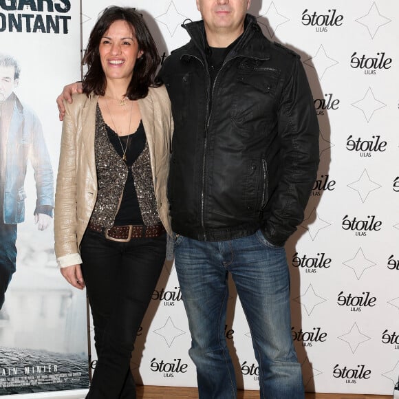 Helene Bizot et Alain Minier - Avant premiere du film 'Un p'tit gars de Menilmontant' a Paris le 26 fevrier 2013.