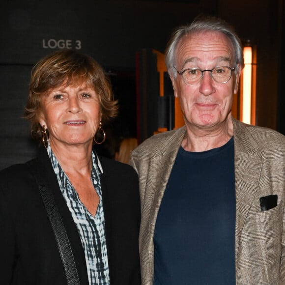 Exclusif - Bernard Le Coq avec sa femme Martine - 100e du spectacle de Vincent Dedienne, "Un soir de gala", au théâtre Marigny. Paris, le 27 juin 2022. © Coadic Guirec/Bestimage