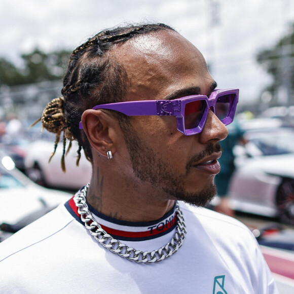 Lewis Hamilton lors du Grand Prix de Formule 1 (F1) de Miami