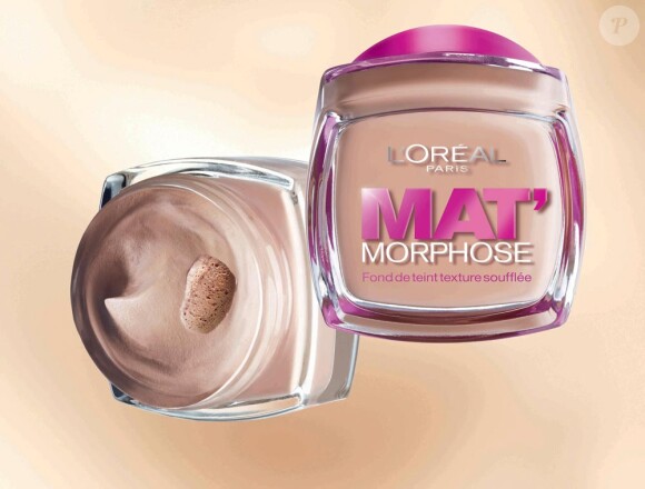 Diane Kruger, nouvelle ambassadrice L'Oréal Paris, présente le nouveau fond de teint de la marque : Mat' Morphose