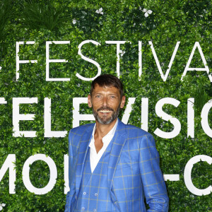 Laurent Kerusore pour la série Plus belle la vie, sur le photocall du 60eme Festival de Télévision de Monte-Carlo au Grimaldi Forum à Monaco le 19 juin 2021.