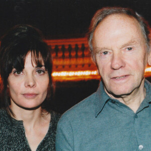 Marie et Jean-Louis Trintignant en 2001.